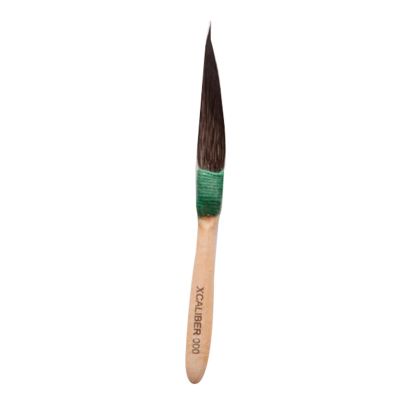 MABX-000 image(0) - Mack Brushes Xcaliber X-000 X Series Squirrel Hair Pinstriping Brush, #000 Brush