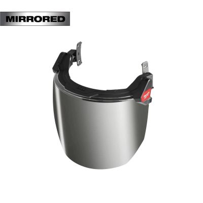 MLW48-73-1429 image(0) - Milwaukee Tool BOLT Full Face Shield - Mirrored Dual Coat Lens (Compatible with Milwaukee&reg; BOLT Safety Helmets & BOLT Hard Hats)