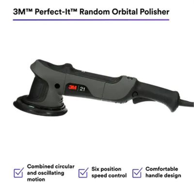MMM34101 image(0) - 3M Perfect-It&trade; Random Orbital Polisher 34101, 21 mm, 120V, 60 Hz, Plug A