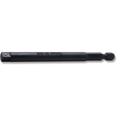 KKN110-100B image(0) - Ko-ken USA 110-100B 1/4 Hex Dr. Adaptor 1/4 Square Length 100mm Ball type