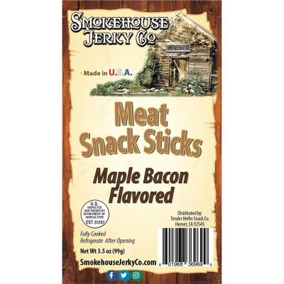 THS369699 image(0) - Tender Heifer Snack Co. Maple Bacon Flavored Meat Snack Sticks - 3.5 Ounce