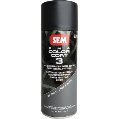 SEM87103 image(0) - SEM Paints Color Coat 3 Dark Gray 16 oz Aerosol