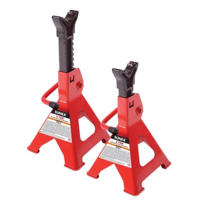 SUN1003C image(0) - SUNEX 3 Ton Jack Stand (Pair)