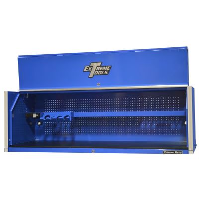 EXTRX722501HCBL image(0) - Extreme Tools 72 in. x 25 in. Deep Professional Hutch, Blue