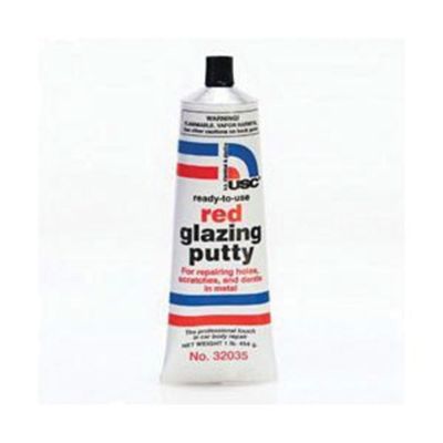 USC32035 image(0) - US Chemical 32035 Red Glazing Putty, 1 lb Tube, Paste/Gel