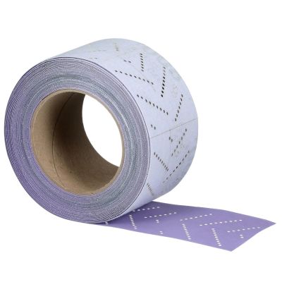 MMM34453 image(0) - 3M Cubitron II Hookit Clean Sanding Sheet Roll, 800+ Grade, 70 mm x 12 m