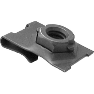 AVCAP5586 image(0) - AUVECO AP5586 J-Type Cage Nut, 1/4 in - 20 TPI Screw x 1/2 in Center of Hole to Edge, Phosphate