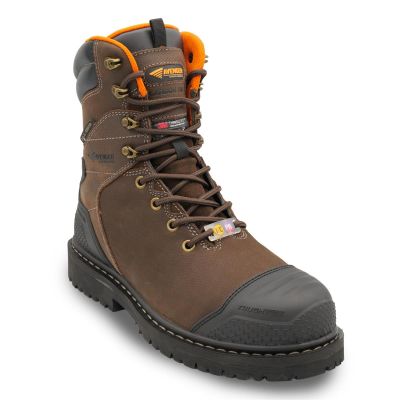 FSIA7384-16-4E image(0) - Avenger Work Boots Hammer MAX Tall Insulated - 8" 600 Gram - Men's - CN|EH|PR|WP|IN|HR|SR|B&W - Brown - Size: 16 - 4E  - (Ultra Wide)