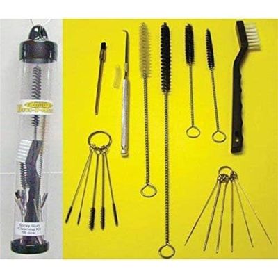 CASKIT-GCTOOLS image(0) - UNI-RAM KIT-GCTOOLS 18-Piece Spray Gun Cleaning Kit