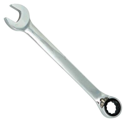KTI45918 image(0) - K Tool International Wrench 9/16 Inch SAE Ratcheting Reversible