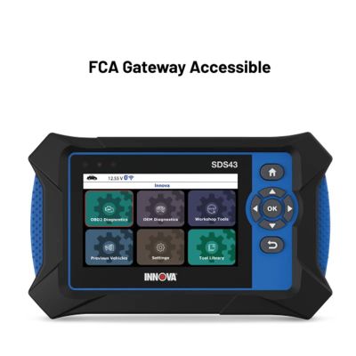 EQUSDS43 image(0) - Innova  SDS43 Diagnostic Tablet: OE-Level Functionality, Powerful Emissions Diagnosis, Free Detailed Repair Tips & Reports