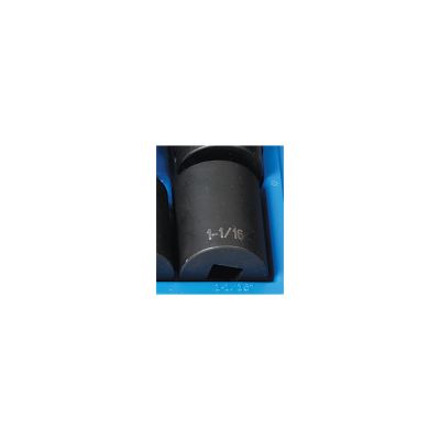 GRE2134R image(0) - Grey Pneumatic 1/2" Drive x 1-1/16" Standard - 12 Point Socket