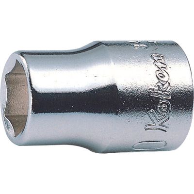 KKN3400A-19-32 image(0) - Ko-ken USA 3400A-19/32 3/8 Sq. Dr. Socket 19/32 6 point Length 28mm