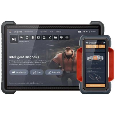 THK30000073 image(0) - Thinkcar Tech Co. PLATINUM 393 - 10-inch Full System Professional Car Diagnostic Scanner with 41 Maintenance Reset Function