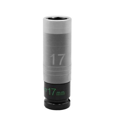 VIMTWLS117 image(0) - VIM Tools 17MM THIN WALL IMPACT LUG NUT SOCKET - 1/2'' DR.