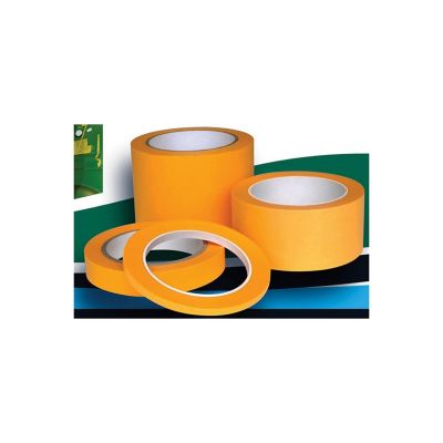 FBS48064 image(0) - Distribution 48064 Flexible Semi-Translucent K-UTG Masking Tape, 55 yd L x 1/2 in W, Gold