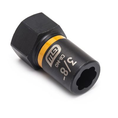 KDT84756 image(0) - GearWrench 3/8 Inch Drive Bolt Biter Impact Extraction Socket 3/8-Inch