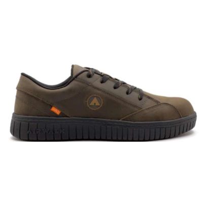 FSIAW5000-10EE image(0) - AIRWALK CAMINO MET - Men's Low Top Shoe - CT|EH|SF|SR|MT - Dark Coffee / Black - Size: 10 - 2E - (Extra Wide)
