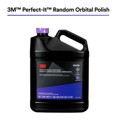 MMM34135 image(0) - 3M Perfect-It&trade; Random Orbital Polish 34135, 1 Gallon (9.09 lb)