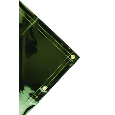 SRW36299 image(0) - Jackson Safety Transparent Welding Curtain - 6' x 6' - Weight (per sq. yd.) 13 oz - Thickness 0.014" - Green - Amp Usage Medium/High