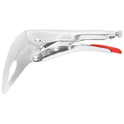 KNP4144200 image(1) - KNIPEX 8 Inch Long Nose Grip Pliers