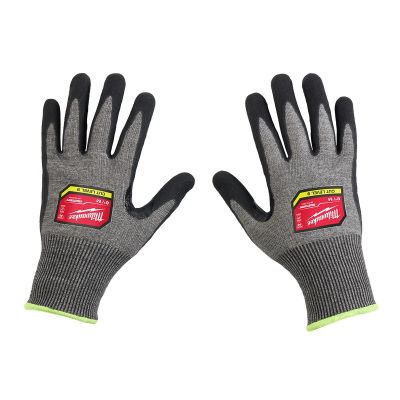 MLW48-73-7030 image(1) - Milwaukee Tool Cut Level 9 High-Dexterity Nitrile Dipped Gloves -Small