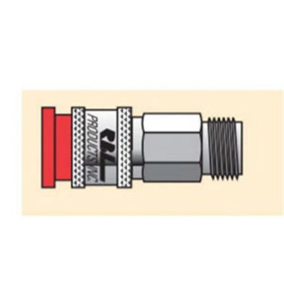 RBL621 image(0) - RBL Products Cock 'n Lock 621 Euro-Style/M-Style Coupler, 1/4 in, MNPT