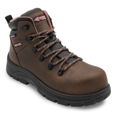 FSIA8160-6D image(0) - Avenger Work Boots Framer Lite Mid - Women's - CT|EH|WP|SR - Brown - Size: 6 - D - (Regular)
