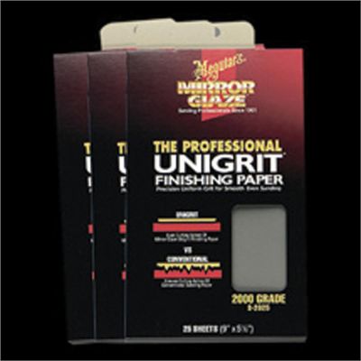 MEGS1525 image(1) - Meguiar's Automotive Unigrit Finishing Paper, 1500 Grade