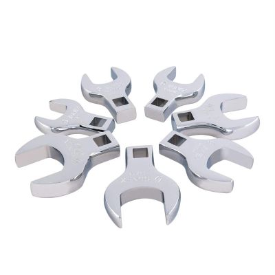 SUN9720A image(0) - SUNEX 7 Piece 1/2" Dr. Jumbo SAE Crowfoot Wrench Set