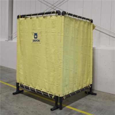 OBRARCBKT-40KA-CUBE image(0) - Oberon Curtain Cube - Arc Flash - ARC™ Series 40 KA (BTP 517) - Size: 4.5? x 6.5?