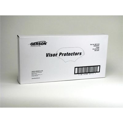 GEC08711122 image(0) - Gerson Co. 08711122 Protective Lens Film Peel-Off, Use With: Full Face Respirators