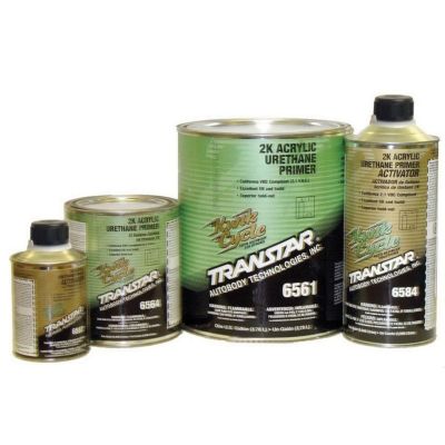 TRP6561 image(0) - Transtar Autobody Products 6561 2K Acrylic Urethane Primer, 1 gal Can, Gray, 4:1 Mixing, 717 sq-ft/gal at 1 mil Coverage