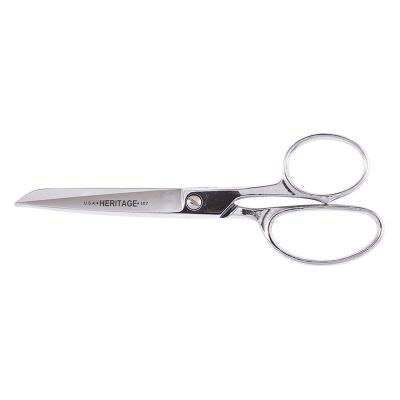 KLE107P image(0) - Klein Tools Straight Trimmer Scissors, 7-Inch
