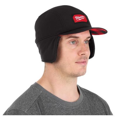 MLWM754B-LXL image(0) - Milwaukee Tool SHERPA-LINED HAT - BLACK LXL