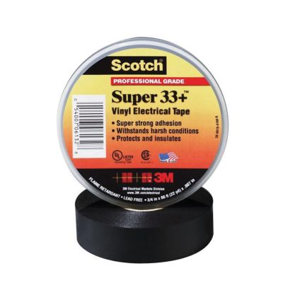 MMM6133 image(0) - 3M ELECTRICAL TAPE VINYL 3/4IN X 52FT
