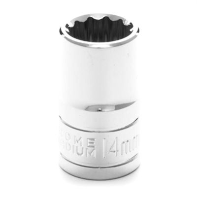 WLMW32814 image(0) - Wilmar Corp. / Performance Tool 1/2" Drive 14mm 12pt Socket