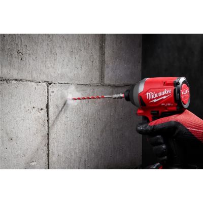 MLW48-20-9097 image(1) - Milwaukee Tool 7PC SHOCKWAVE Impact Duty Carbide Hammer Drill Bit Concrete Screw Install Set