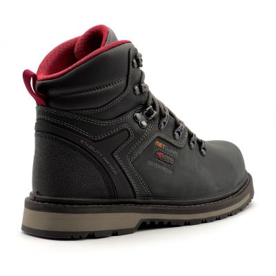 FSIA8816-17-6E image(1) - Avenger Blacksmith - Men's Boot - AT|EH|SR|WP|B&W|MT - Black / Black - Size: 17 - 6E - (Extra Extra Wide)