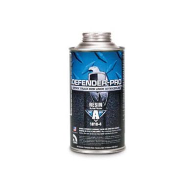 MTP1810-4 image(0) - Morton Paint Defender-pro 1810-4 Epoxy Part A Resin, 14 oz, Black, 1:1 Mixing, 135 sq-ft/120 oz Coverage