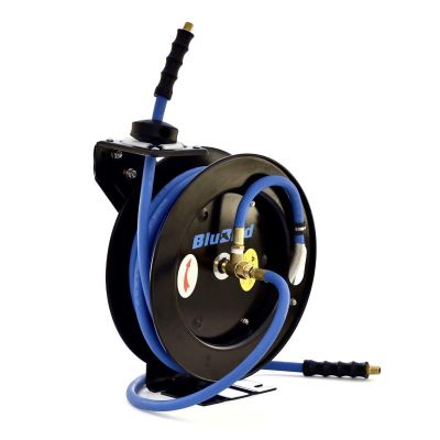 BLBBBR3825 image(0) - BluBird Rubber Air Hose Reel 3/8" x 25"