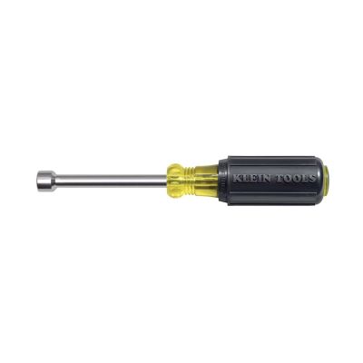 KLE63010MM image(0) - Klein Tools 10mm Cushion-Grip&trade; Nut Driver with 3-Inch Shaft