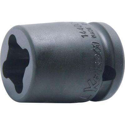 KKN14400-12WN image(0) - Ko-ken USA 14400-12WN 1/2 Sq. Dr. Socket 12mm 4 point Length 38mm