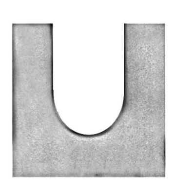 DCO9975MT image(0) - Disco Automotive Hardware 1/8" Thick 1/2" Slot 1 1/8" x 1 1/8"