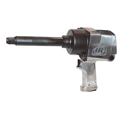 IRT261-6 image(1) - Ingersoll Rand 3/4 Inch Air Impact Wrench, 6 Inch Ext Anvil, Super Duty, 1100 ft-lb Torque, Friction Ring Retainer, Pistol Grip