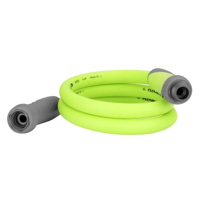 LEGHFZG505YWS image(0) - Legacy Manufacturing Flexzilla&reg; SwivelGrip&reg; Garden Lead-in Hose, 5/8" x 5', 3/4" - 11 1/2 GHT Fittings
