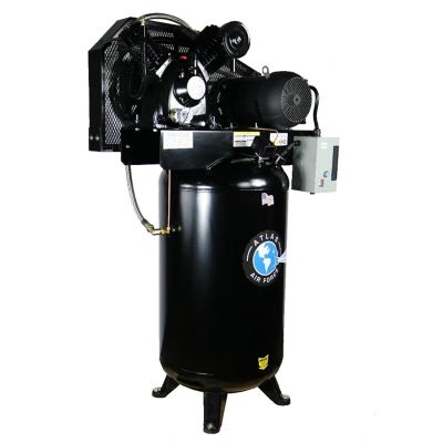 ATEMPAF9P-FPD image(1) - Atlas Automotive Equipment Air Force AF9P 7.5HP 80 Gallon Air Compressor with Plus Package