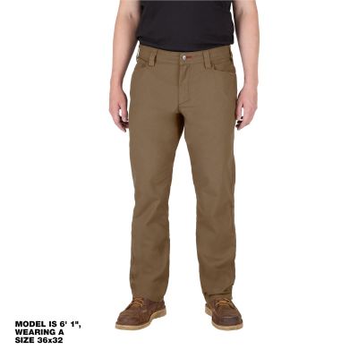 MLWM650K-3834 image(0) - Milwaukee Tool Work Pants - Khaki 38 X 34
