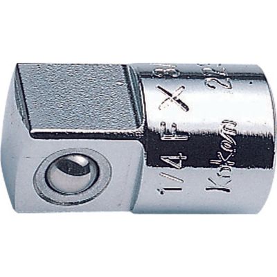 KKN2233A image(0) - Ko-ken USA 1/4 Sq. Dr. Adaptor 3/8 Square Length 22mm