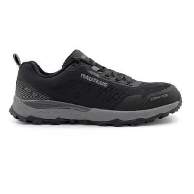 FSIN5305-10EE image(0) - Nautilus Nautilus Safety Footwear - TRILLIUM SD10 - Men's Low Top Shoe - CT|SD|SF|SR - Black - Size: 10 - 2E - (Extra Wide)